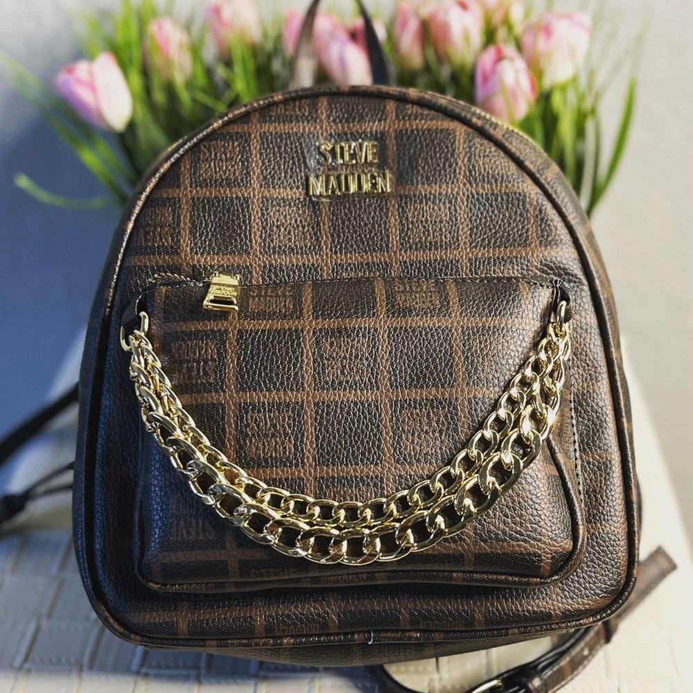 Steve Madden Small Back Pack ( Brown)